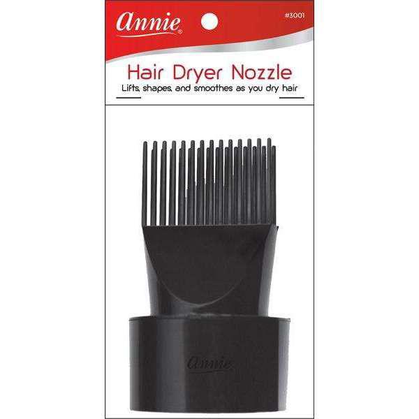 Annie Snap On Hair Dryer Pik - Black