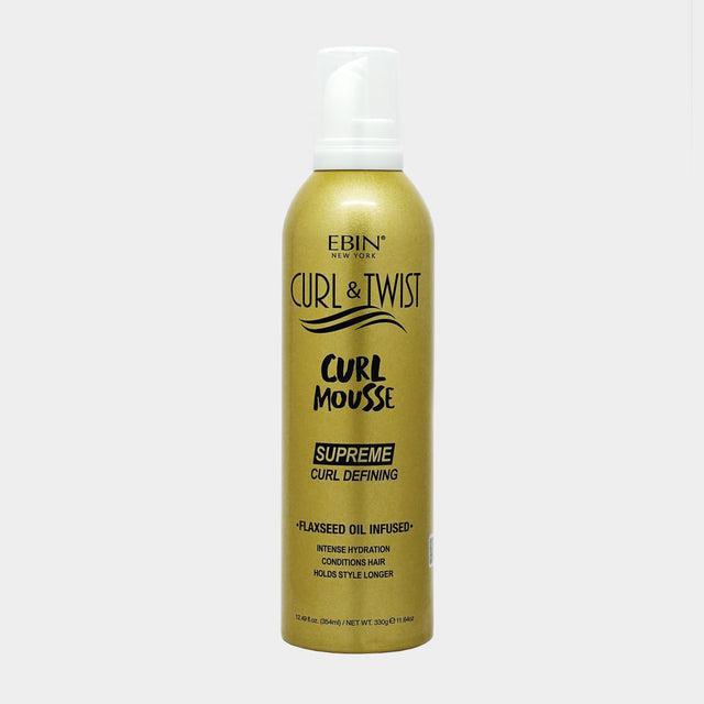 EBIN New York Curl & Twist Curl Mousse 2.7oz - Supreme