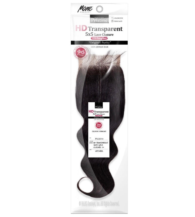 Pristine HD Transparent 5x5 Lace Closure - Body Wave