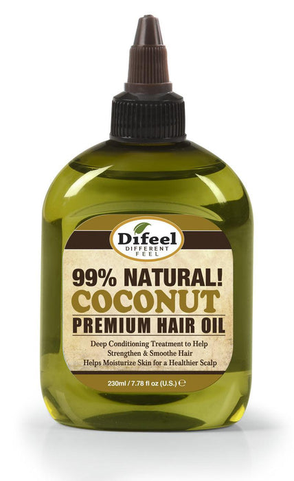 Difeel Coconut Premium Natural Hair Oil 7oz