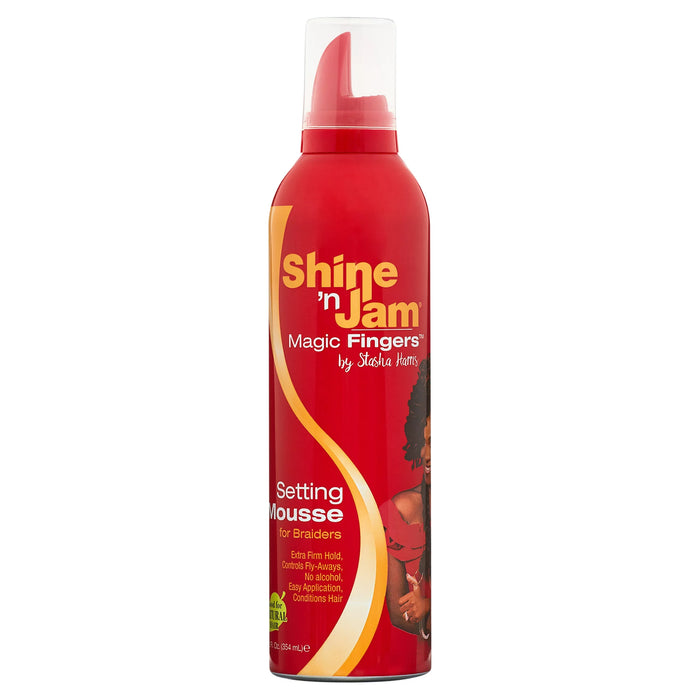 Ampro Shine N Jam Magic Fingers Setting Mousse 12oz
