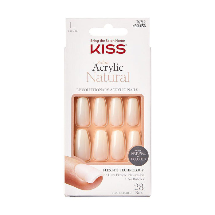 KISS Salon Acrylic Natural Nails - Strong Enough