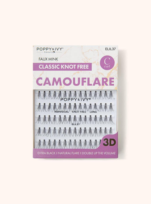 Absolute New York Camouflare Classic Knot Free Individual Lash - Long