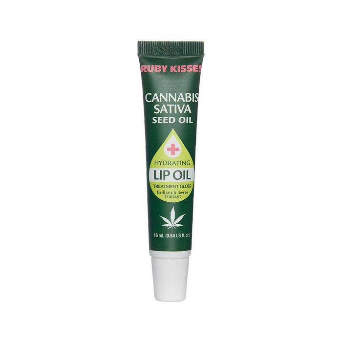 Ruby Kisses Lip Oil - Cannabis Sativa Seed Oil