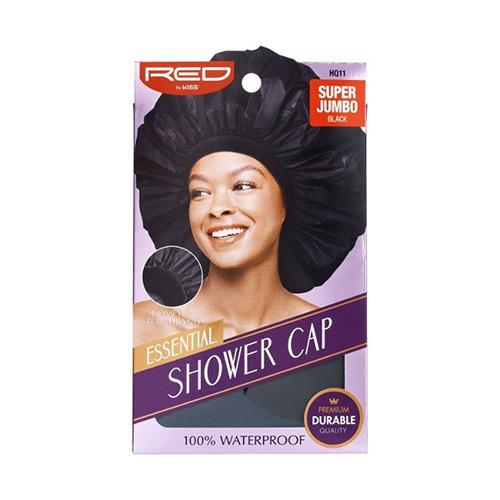 RED by Kiss Essential Shower Cap Super Jumbo - Black