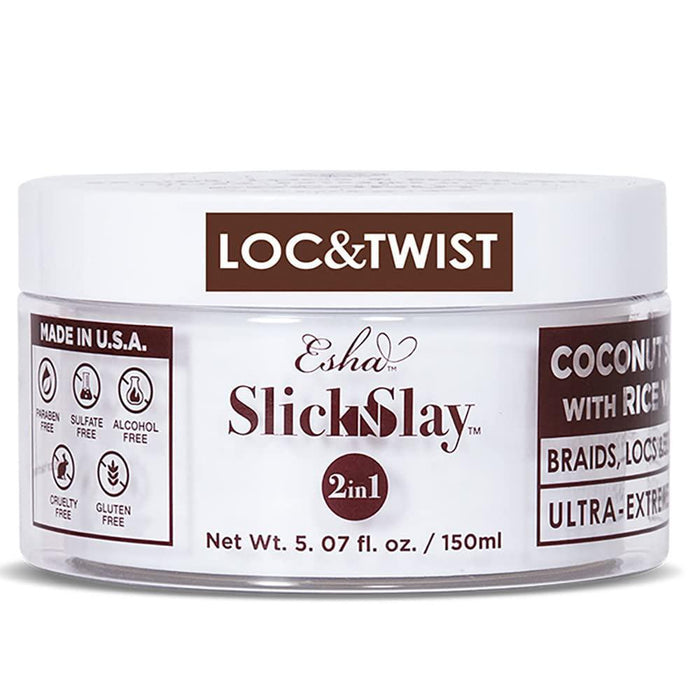 ESHA Slick N Slay 2-in-1 Braiding Gel 5.07oz - Coconut