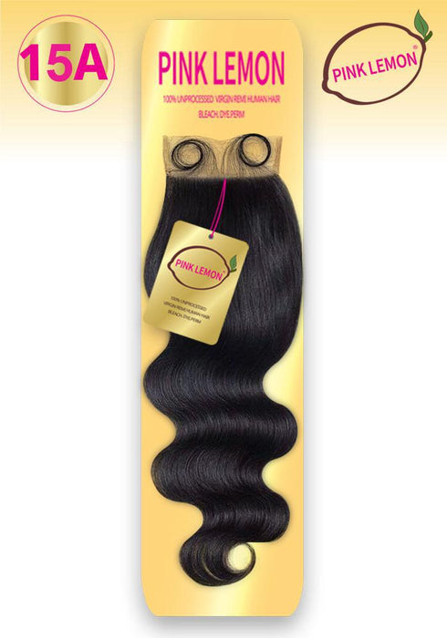 Pink Lemon 4x4 Closure - Body Wave