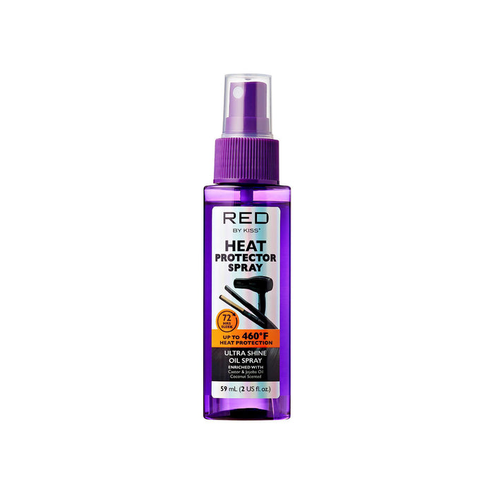 RED by Kiss Ultra Shine Heat Protector Oil Spray 2oz