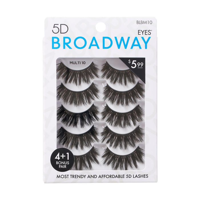 Broadway 5D Lash Multi Pack - 10