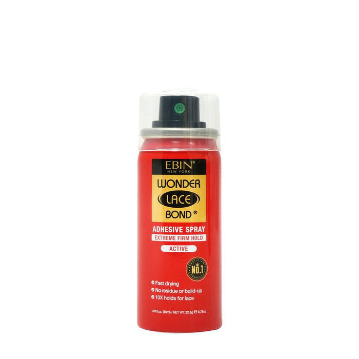 EBIN New York Wonder Lace Bond Wig Adhesive Spray 1.01oz - Extreme Firm Hold