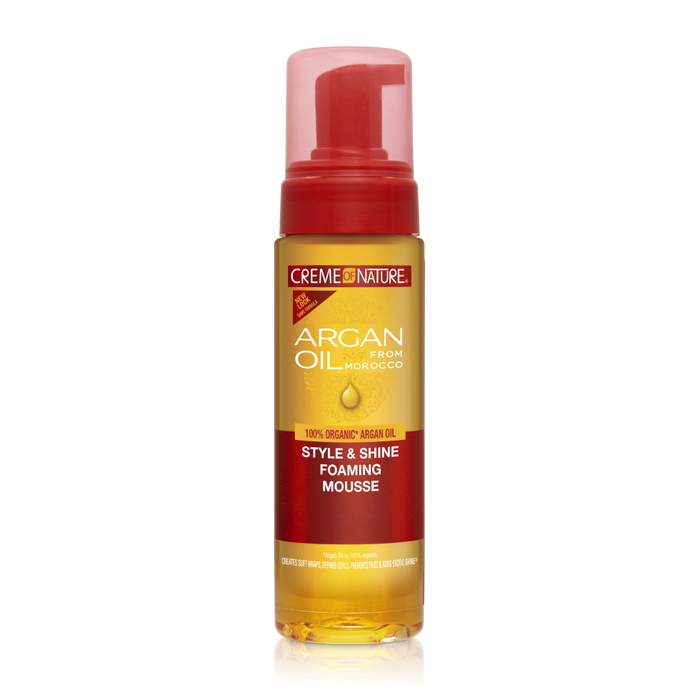 Creme of Nature Argan Oil from Morocco Foaming Hair Mousse 7oz