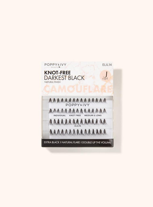 Poppy & Ivy Camouflare Knot Free Individual Lashes - Medium and Long