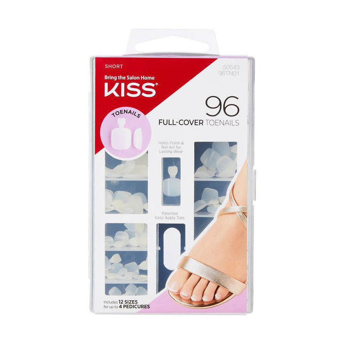 KISS 96 Full-Cover Toenails