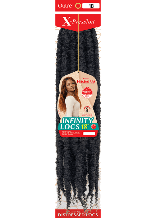 Outre X-Pression Twisted Up Infinity Locs 18"
