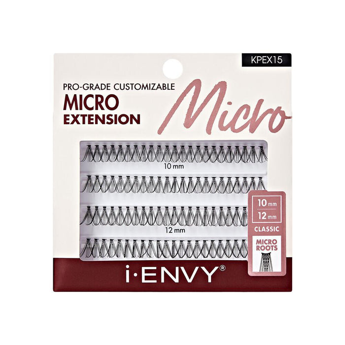 i-ENVY by KISS 92pcs Micro Extension Lash Clusters - Classic