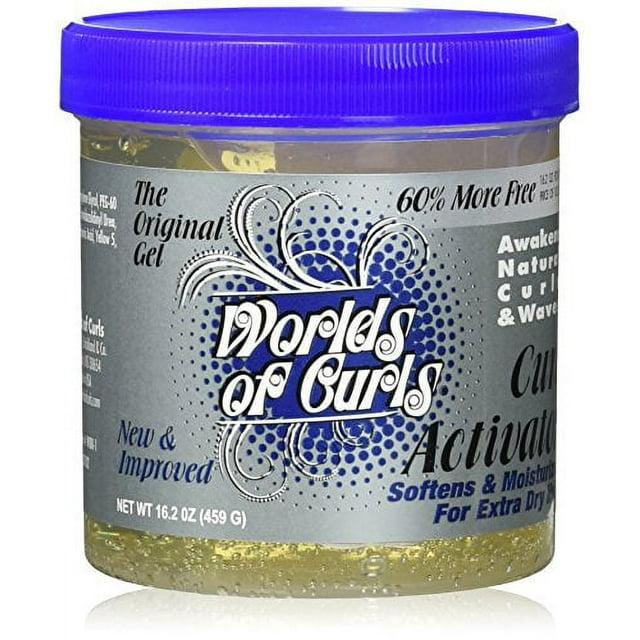 Worlds of Curls Gel Activator 16oz - Extra Dry