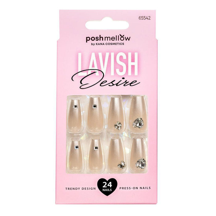 Poshmellow Press-On Nails - Lavish Desire 542