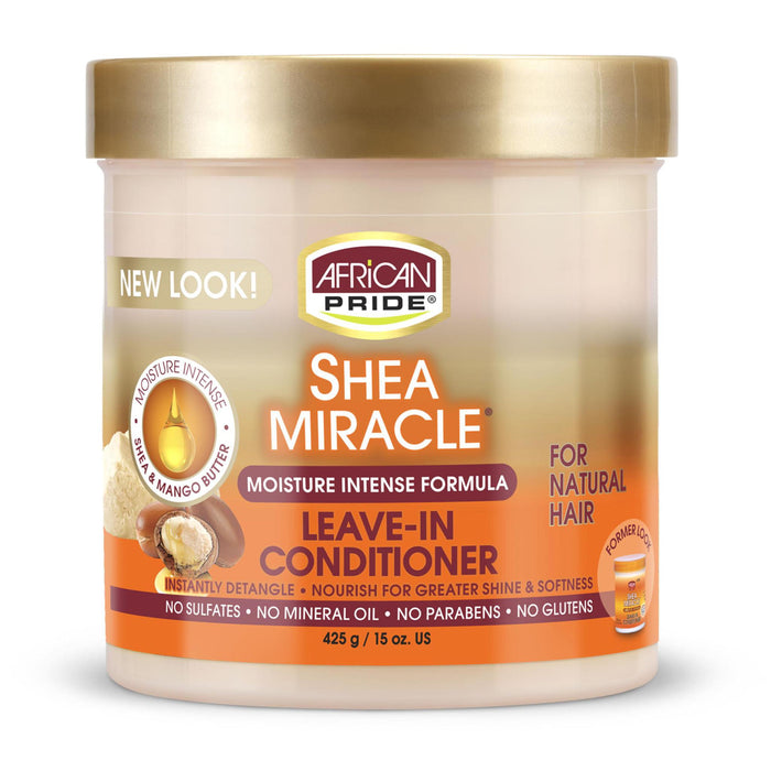 African Pride Shea Butter Miracle Leave-In Conditioner 15oz
