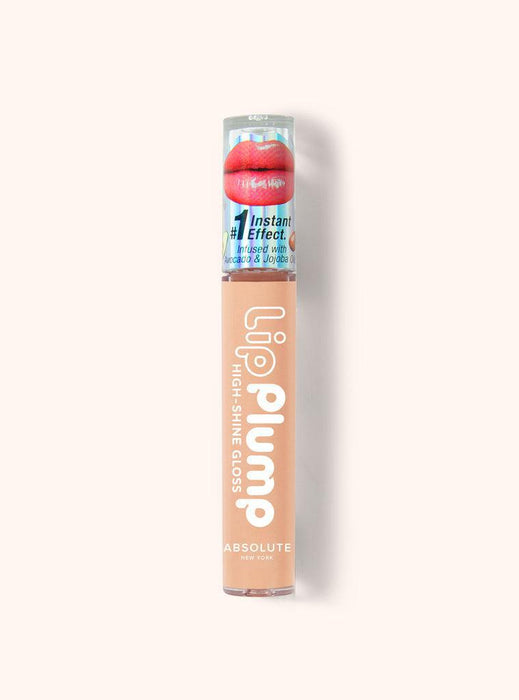Absolute New York Lip Plump High-Shine Gloss - Nude