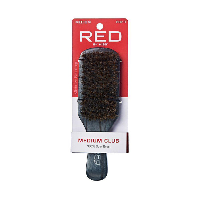 RED by KISS 100% Boar Medium Club Brush
