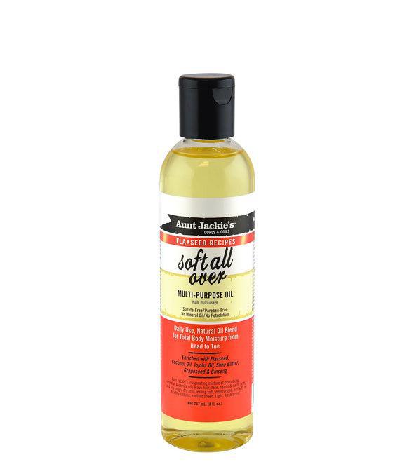 Aunt Jackie's Soft All Over Multi Purpose Oil 8oz