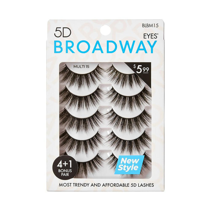 Broadway 5D Lash Multi Pack - 15