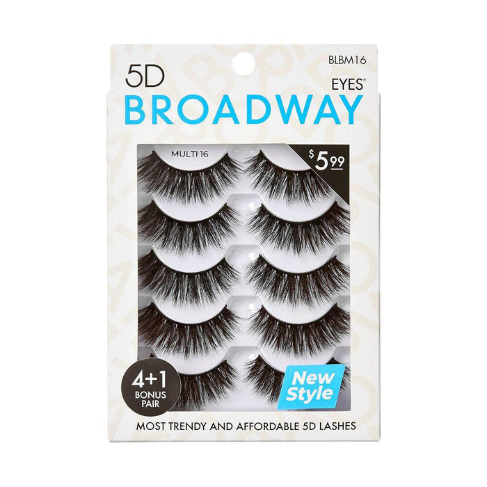 Broadway 5D Lash Multi Pack - 16