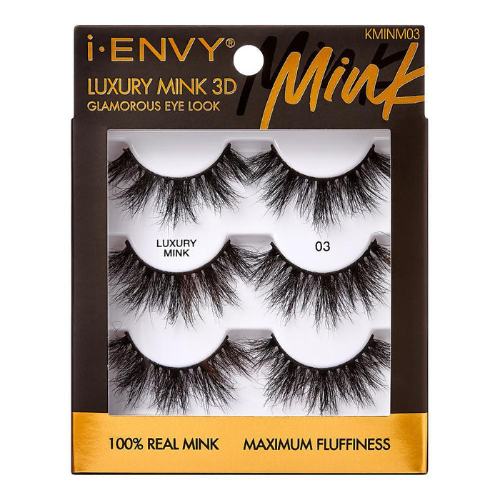 i-ENVY by KISS Luxury Mink Lashes Multi Pack -#03