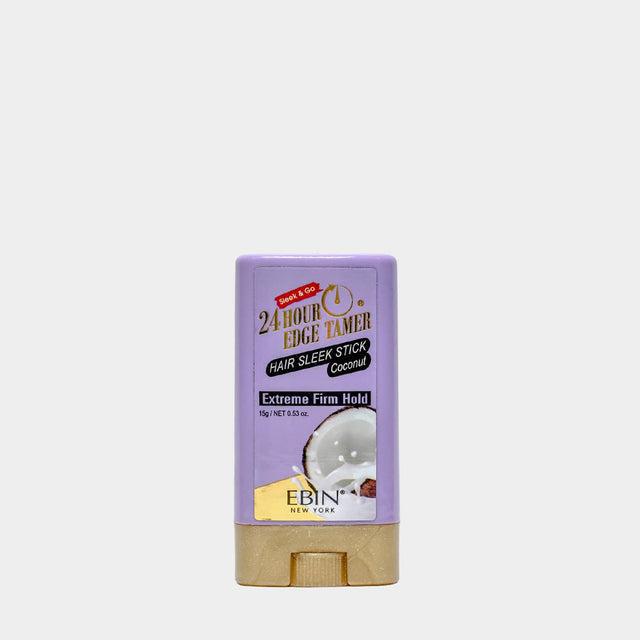 EBIN New York 24 Hour Edge Tamer Sleek Hair Wax Stick 0.53oz - Coconut