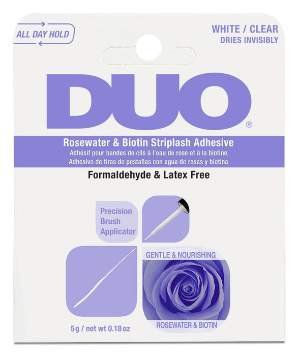 Ardell DUO Rosewater & Biotin Striplash Adhesive - Clear