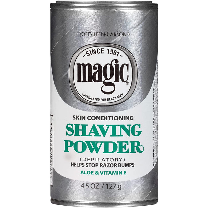 Magic Shaving Powder 4.5oz - Aloe & Vitamin E