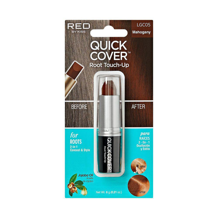 RED by Kiss Quick Cover Root Touch-Up Stick - Mahogany