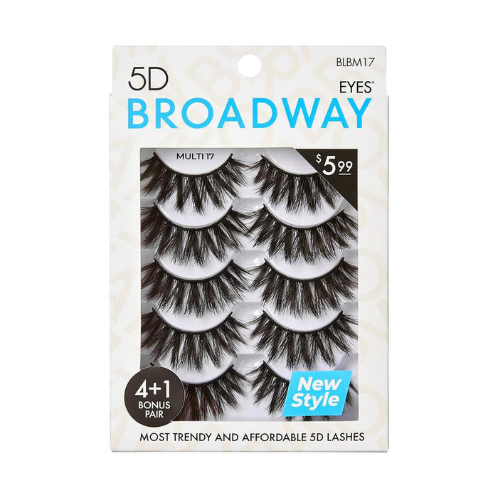 Broadway 5D Lash Multi Pack - 17