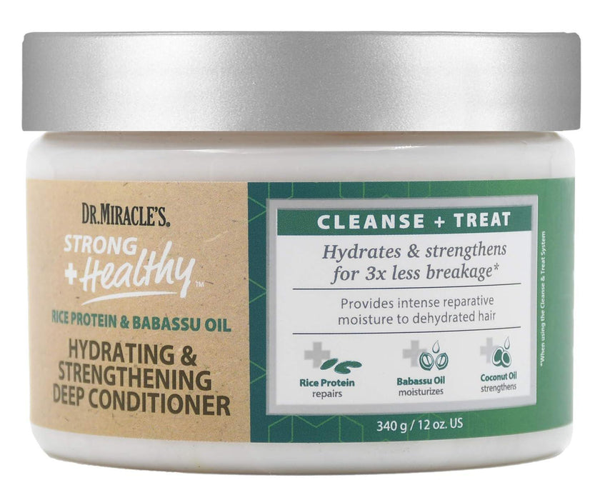 Dr. Miracle's Hydrating and Strengthening Deep Conditioner 12oz