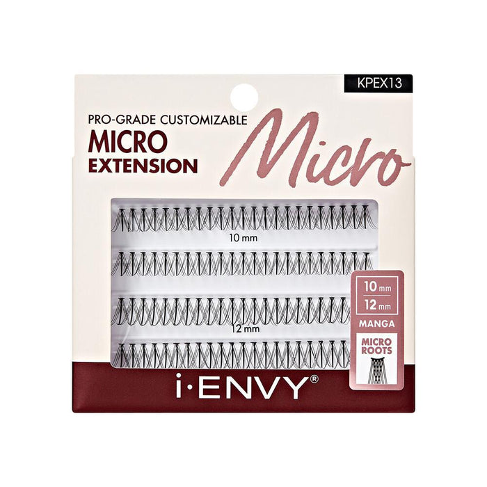 i-ENVY by KISS 92pcs Micro Extension Lash Clusters - Manga