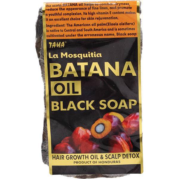 Taha Batana Oil Black Soap 8oz