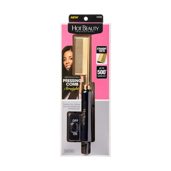 Hot Beauty Hot Comb - Straight