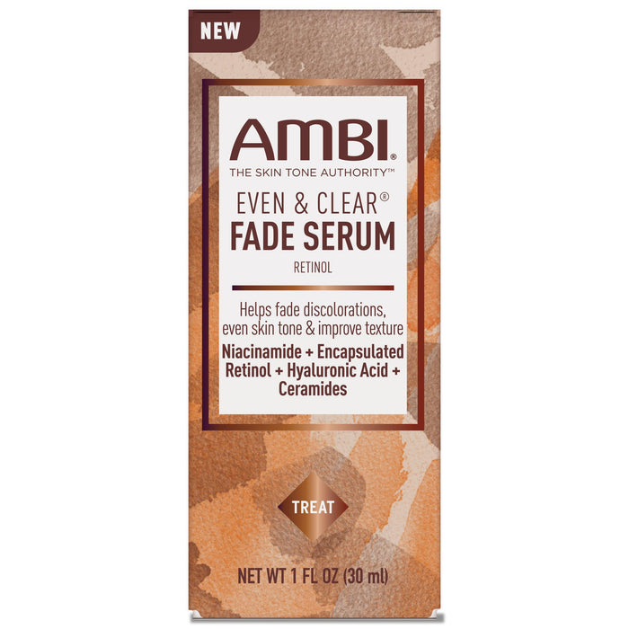 AMBI Even & Clear Fade Serum Retinol Hydroquinone-Free 1oz