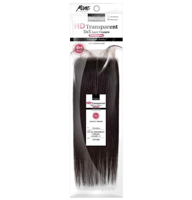 Pristine HD Transparent 5x5 Lace Closure - Straight
