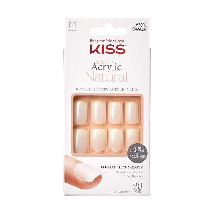 KISS Salon Acrylic Natural Nails - Euphoria