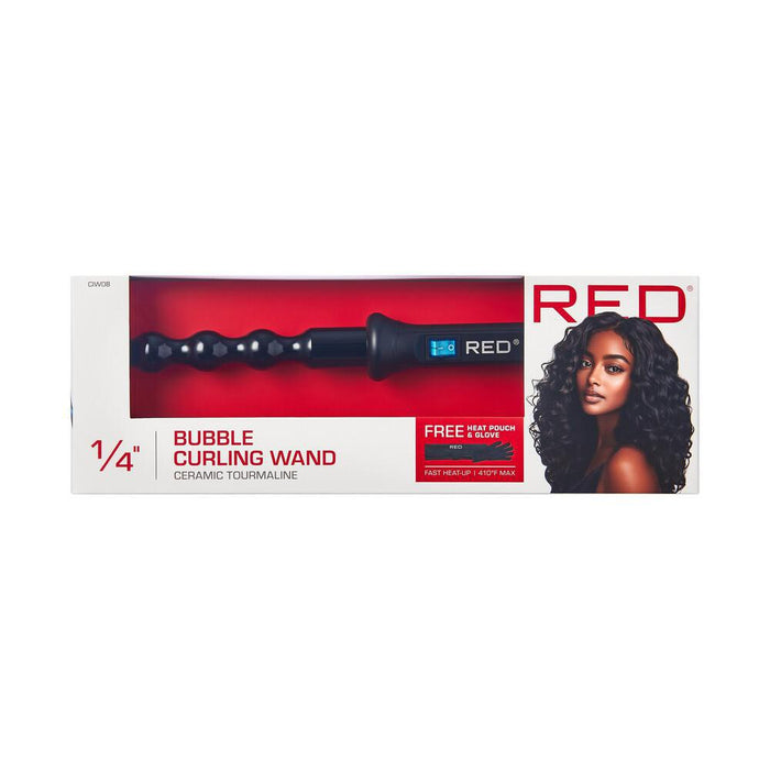 RED by KISS Bubble Curling Wand - 1/4"