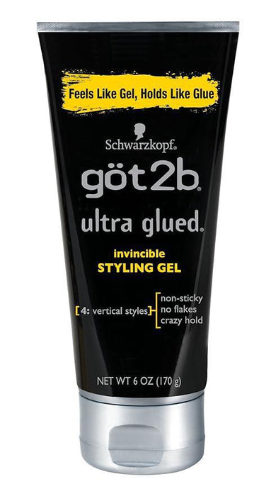 got2b Ultra Glued Invincible Styling Gel 6oz