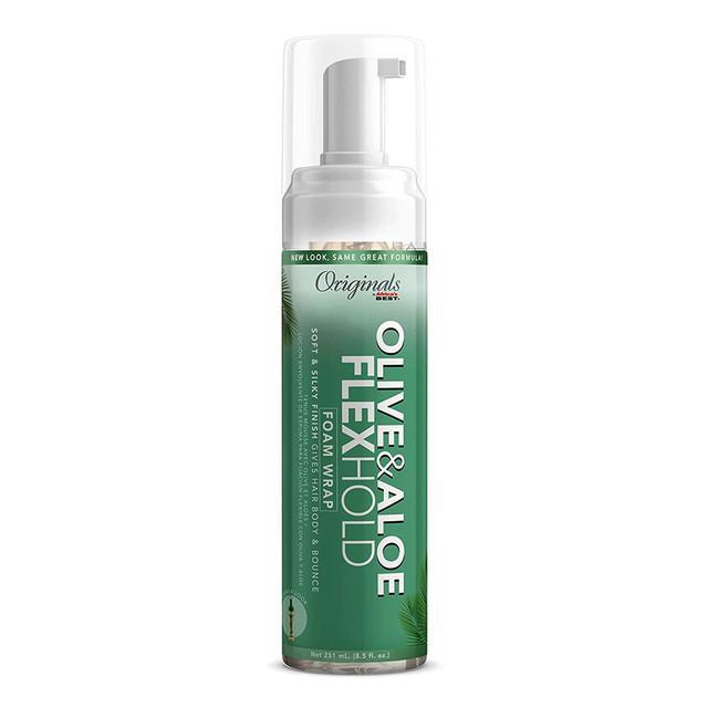 Originals by Africa's Best Organics Olive & Aloe Flex Hold Foam Wrap 8.5oz