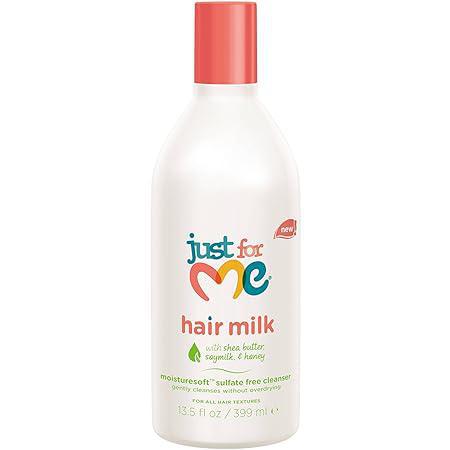 Just For Me Sulfate-Free Soft & Beautiful Natural Hair Milk Shampoo 13.5oz