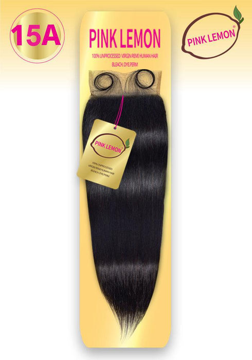 Pink Lemon 4x4 Closure - Straight