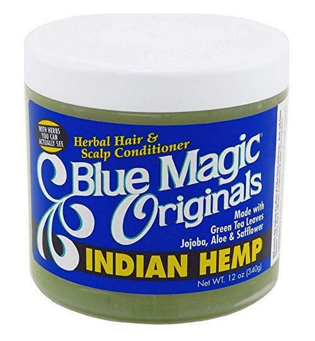 Blue Magic Hair and Scalp Conditioner 12oz - Indian Hemp