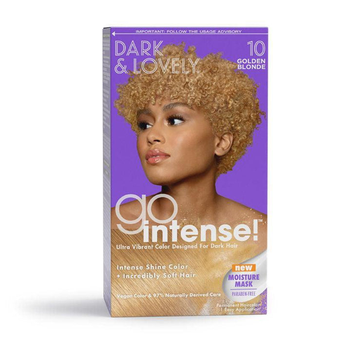 Dark & Lovely Go Intense Hair Color - #10 Golden Blonde
