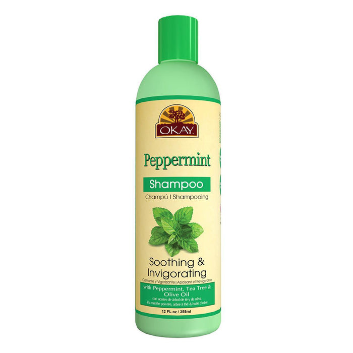 Okay Soothing Peppermint Shampoo 12oz