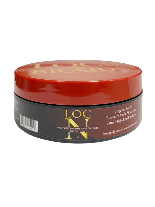 Loc N Twists Braids Wave Edge Gel - Extra Hold 4oz