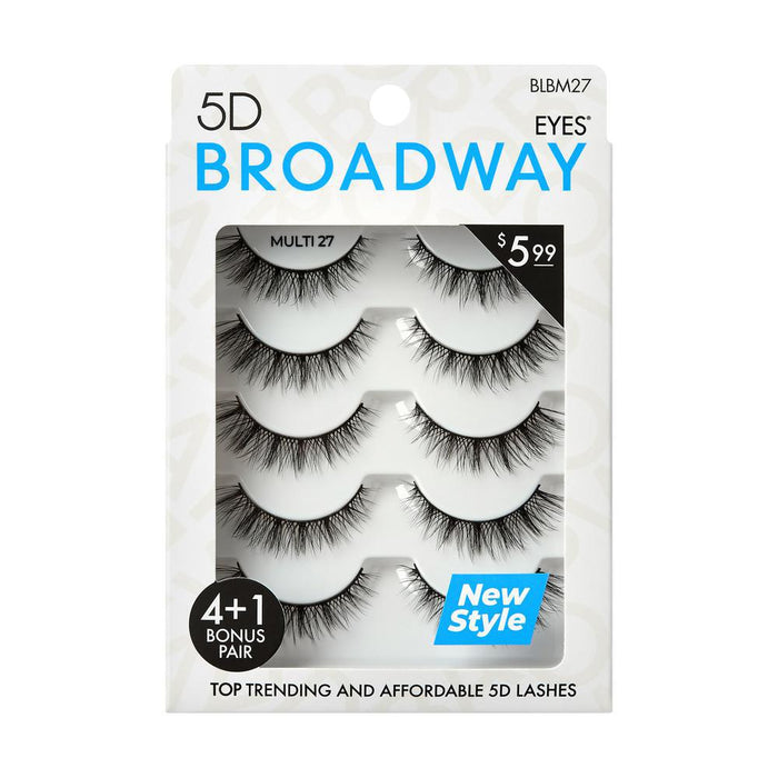 Broadway 5D Lash Multi Pack - 27